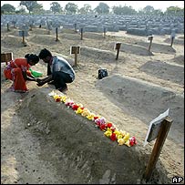 Graveyard for Tamil Tiger rebels